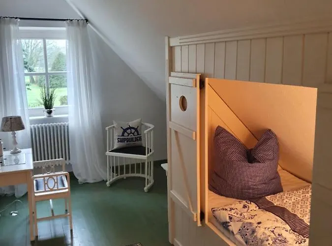 Casa de Férias Moi Luettje Ostfreesen Landhuus